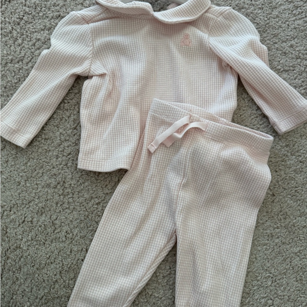 GAP Light Pink Kids Pajama Set
